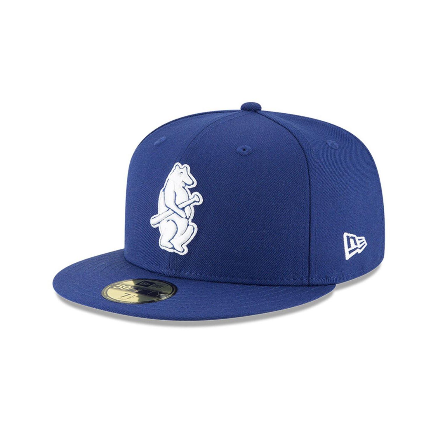 Men's Royal Chicago Cubs Cooperstown Collection Wool 59FIFTY Fitted Hat