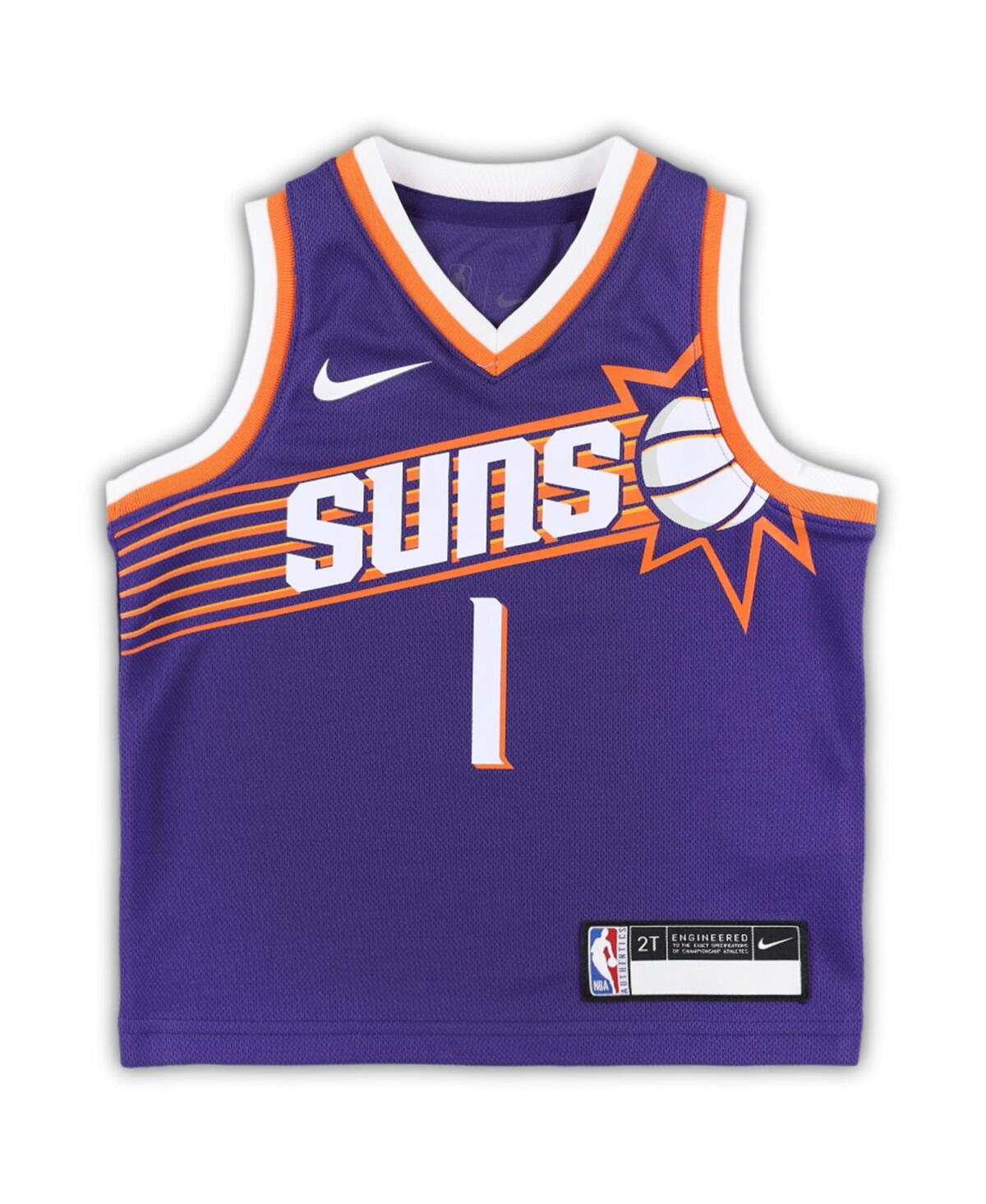 Toddler Boys and Girls Nike Devin BookerPhoenix Suns Swingman Player Jersey - Icon Edition - Purple