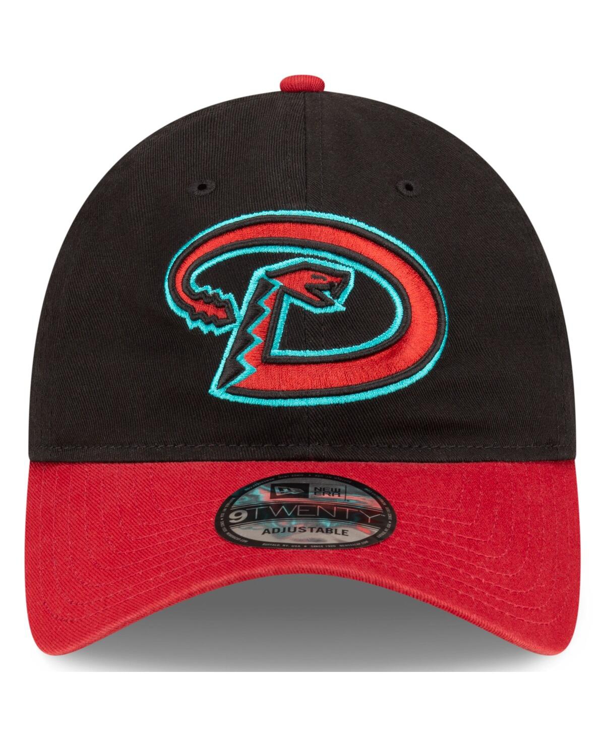 Men's New Era Red Arizona Diamondbacks Road Replica Core Classic 9TWENTY Adjustable Hat - Red