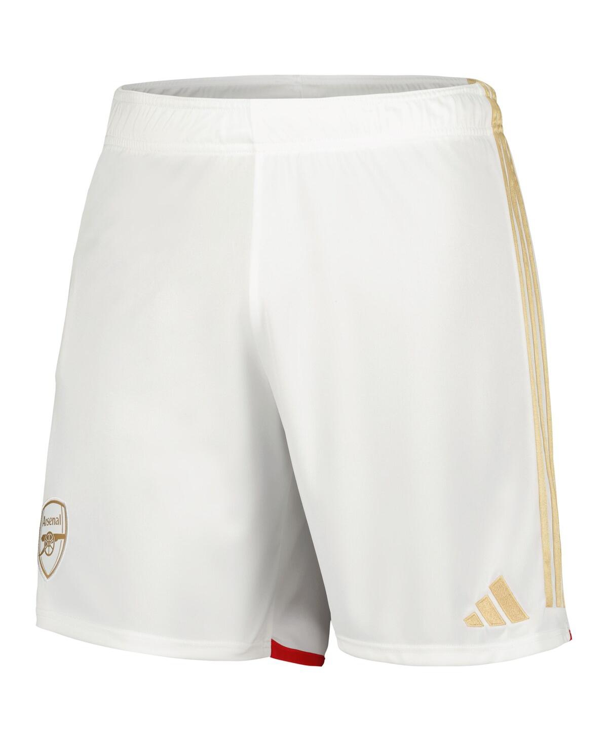 Men's adidasArsenal 2023/24 Home Replica Shorts - White