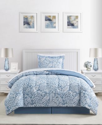 Botanica 8-Pc. Printed Reversible Comforter Set