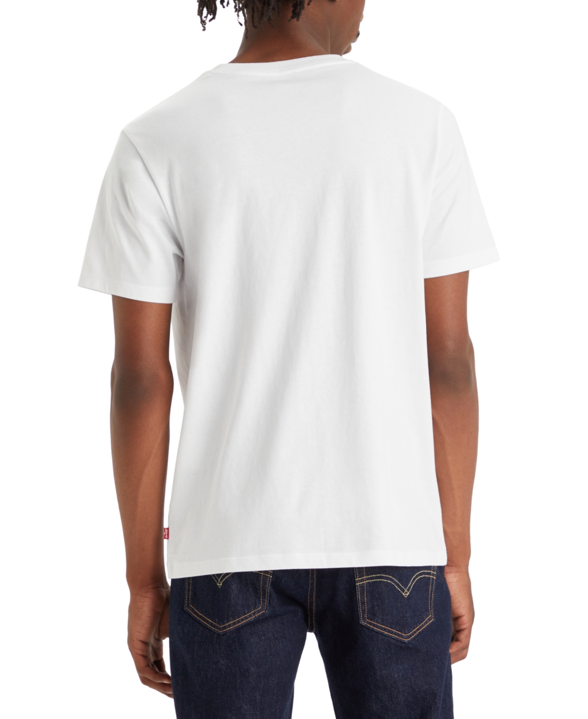 Shop Levi's Men's Classic Standard-fit Logo Graphic T-shirt In Ssnl Fill