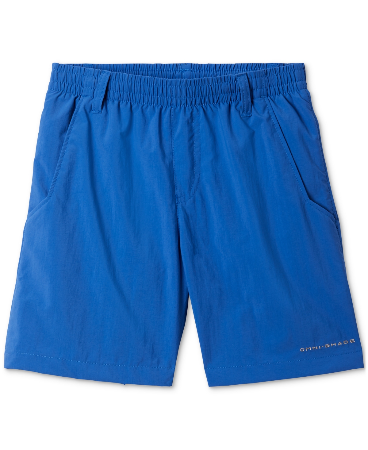 Shop Columbia Big Boys Active Backcast Shorts In Vivid Blue