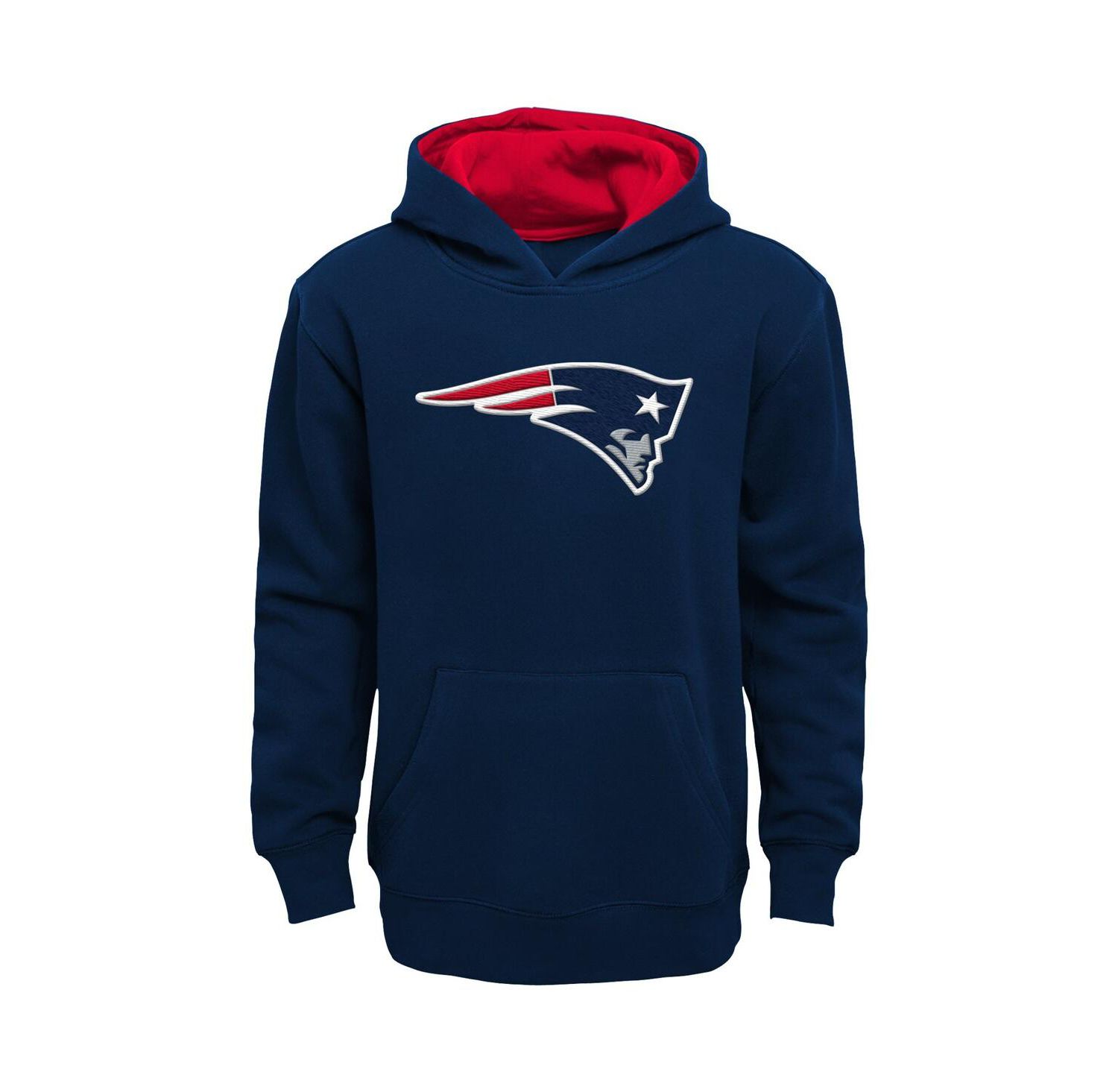 Little Boys and Girls Navy New England Patriots Prime Pullover Hoodie