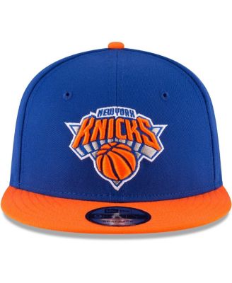 Men's Blue, Orange New York Knicks Two-Tone 9FIFTY Adjustable Hat