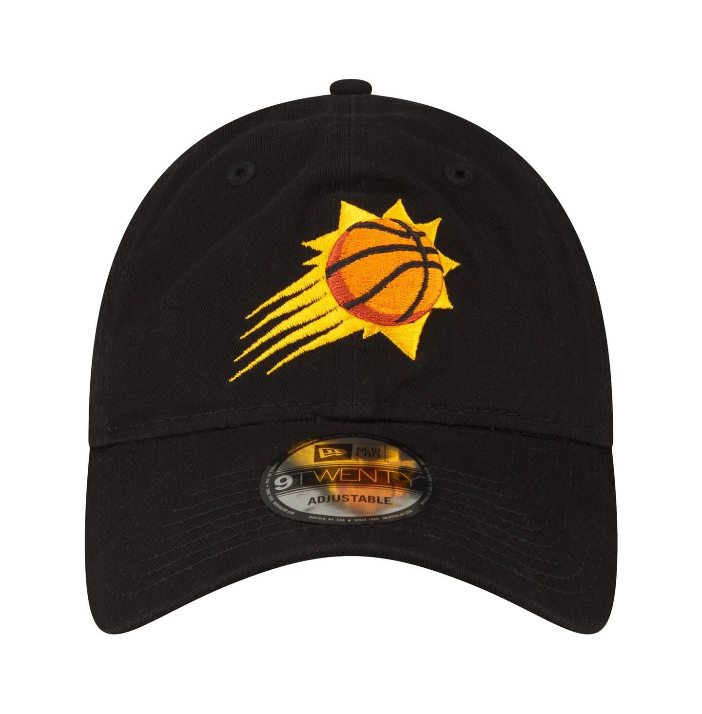Мужская кепка New Era Black Phoenix Suns Team 2.0 9TWENTY Adjustable Hat — фото 2