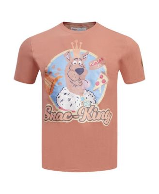Men's and Women's Pink Scooby-Doo Snac-King T-shirt