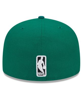 Men's Kelly Green Boston Celtics 2024 NBA All-Star Game Rally Drive Checkerboard 59FIFTY Crown Fitted Hat