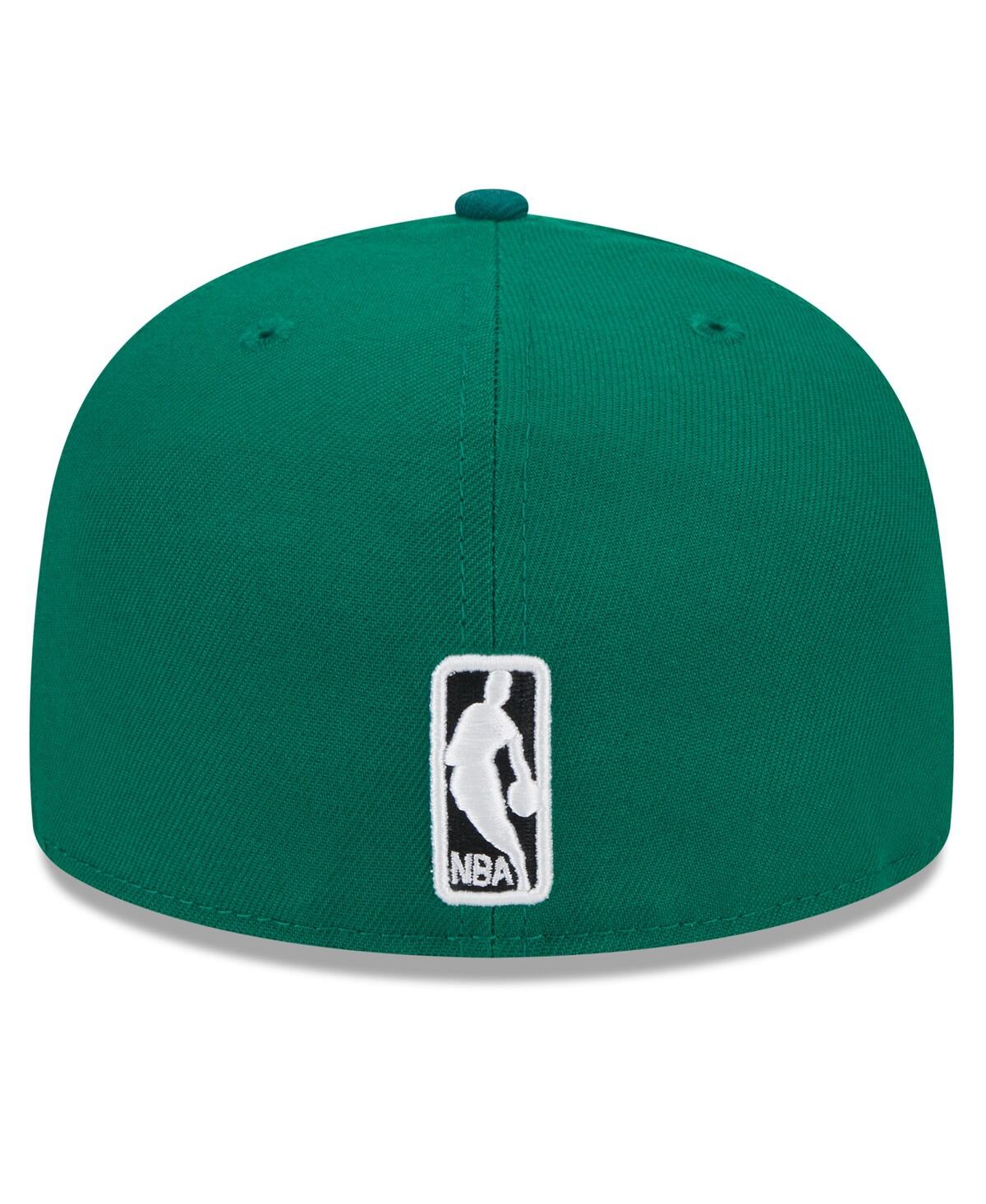 Men's New EraBoston Celtics 2024 Nba All-Star Game Rally Drive Checkerboard 59FIFTY Crown Fitted Hat - Kelly Green