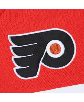 Men's Black, Orange Philadelphia Flyers Head Coach Pullover Hoodie