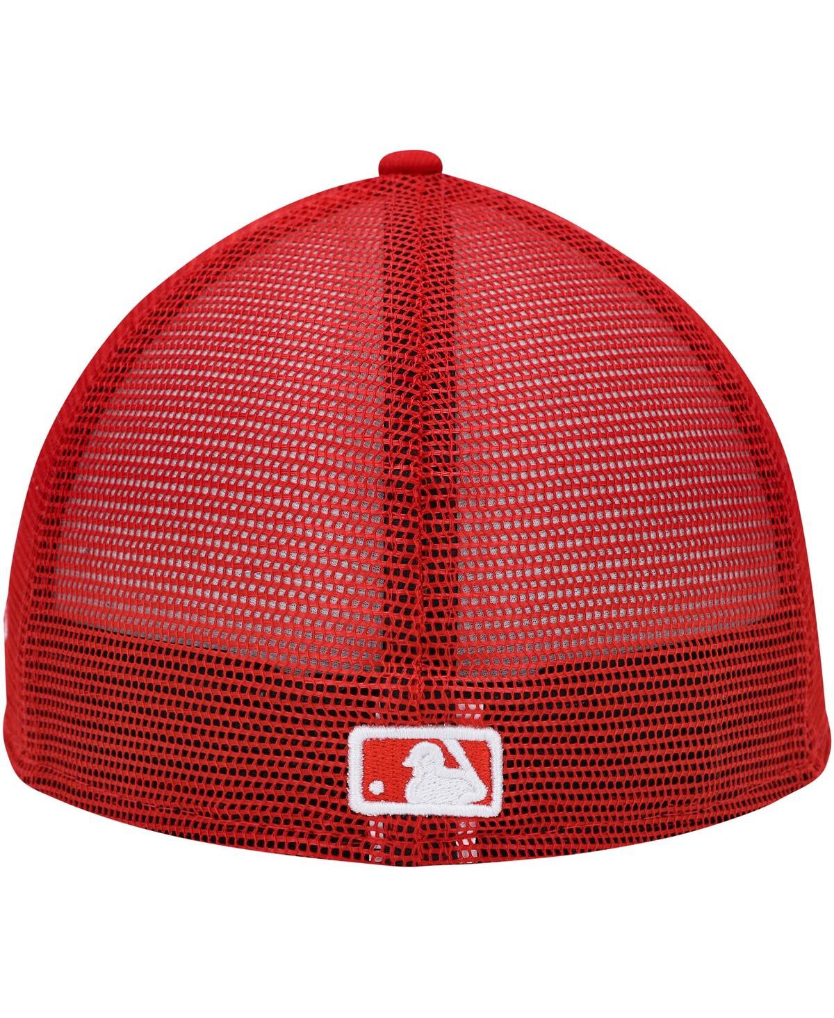 New Era Men's  White, Red Cincinnati Reds 2023 On-field Batting Practice Low Profile 59fifty Fitted H In White,red