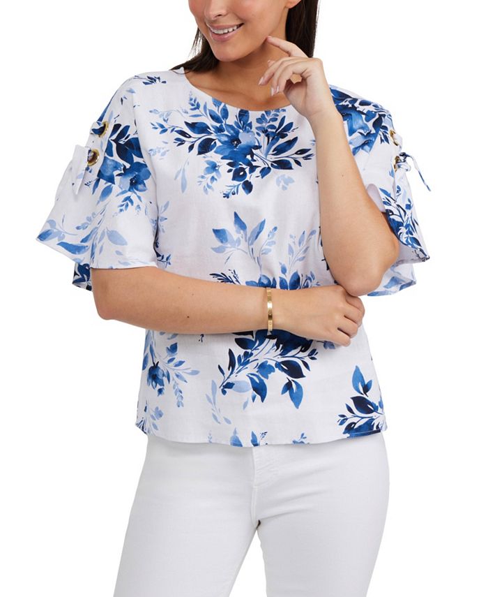 Macy's ellen tracy 2025 tops