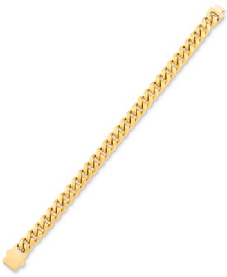 Men's Heavy Curb Link Chain Bracelet