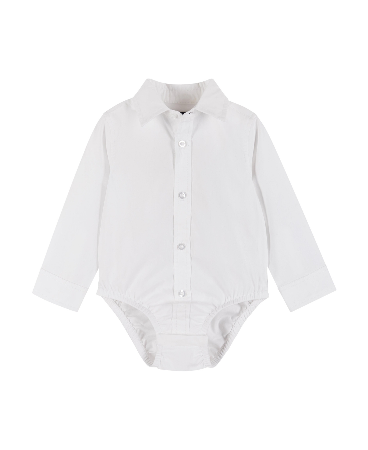 Andy & Evan Baby Boys Beige Four Piece Buttondown and Vest Set