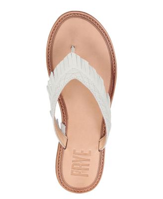Women's Ava Fringe Thong Flat Sandals