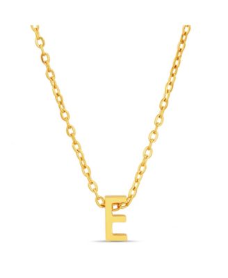 kensie Gold-Tone Letter Initial Pendant Necklace - E 21$
