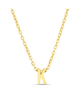 kensie Gold-Tone Letter Initial Pendant Necklace - K 21$