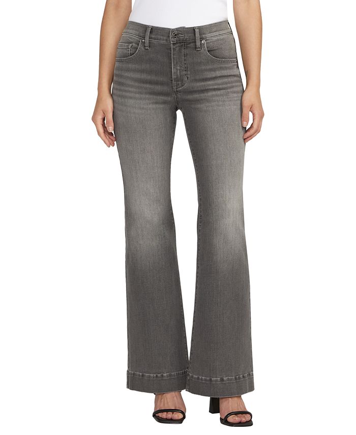 JAG Women's Kait Mid Rise Flare Leg Jeans - Macy's