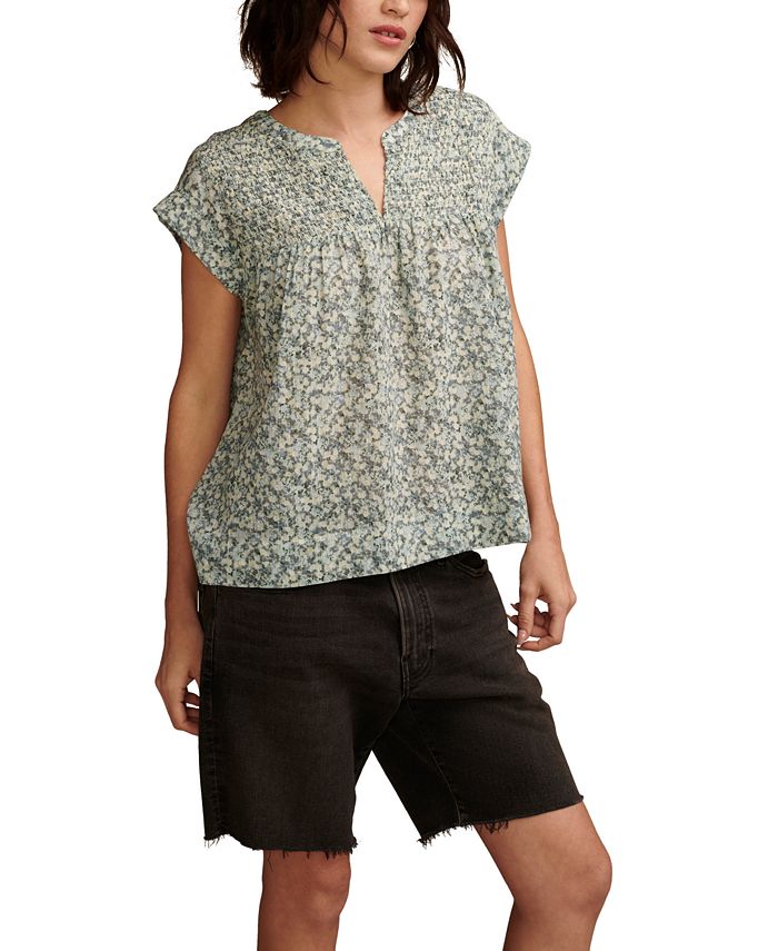 Surprise Box Short Sleeve Top