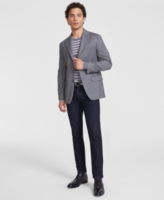 Tommy Hilfiger Men's Modern-Fit Sport Coat - Grey Solid Weave