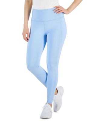 Id Ideology Womens Compression Petal Side Pocket 7 8 Leggings Pink Size Large main image 1