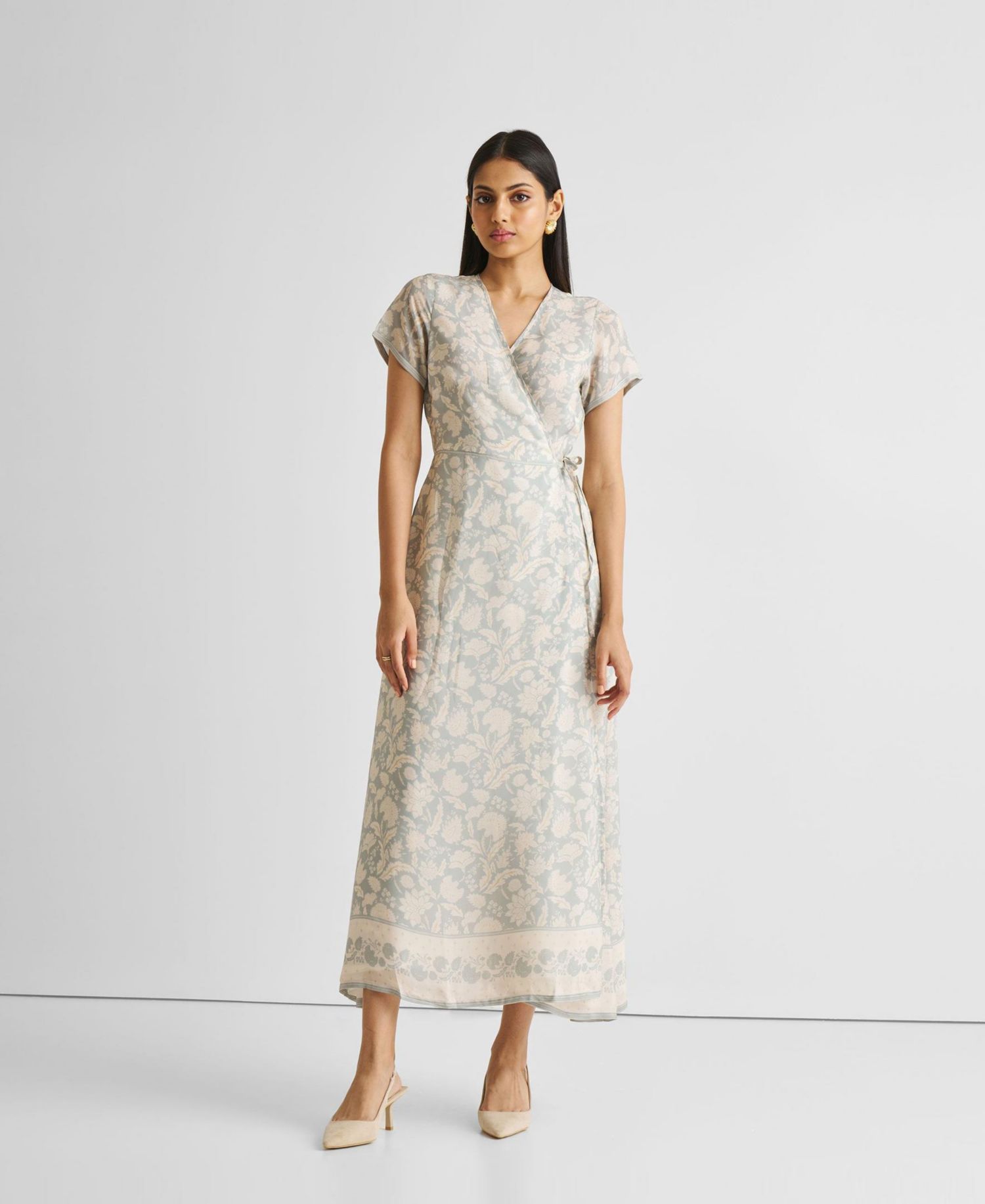 Women's Maxi Wrap Dress