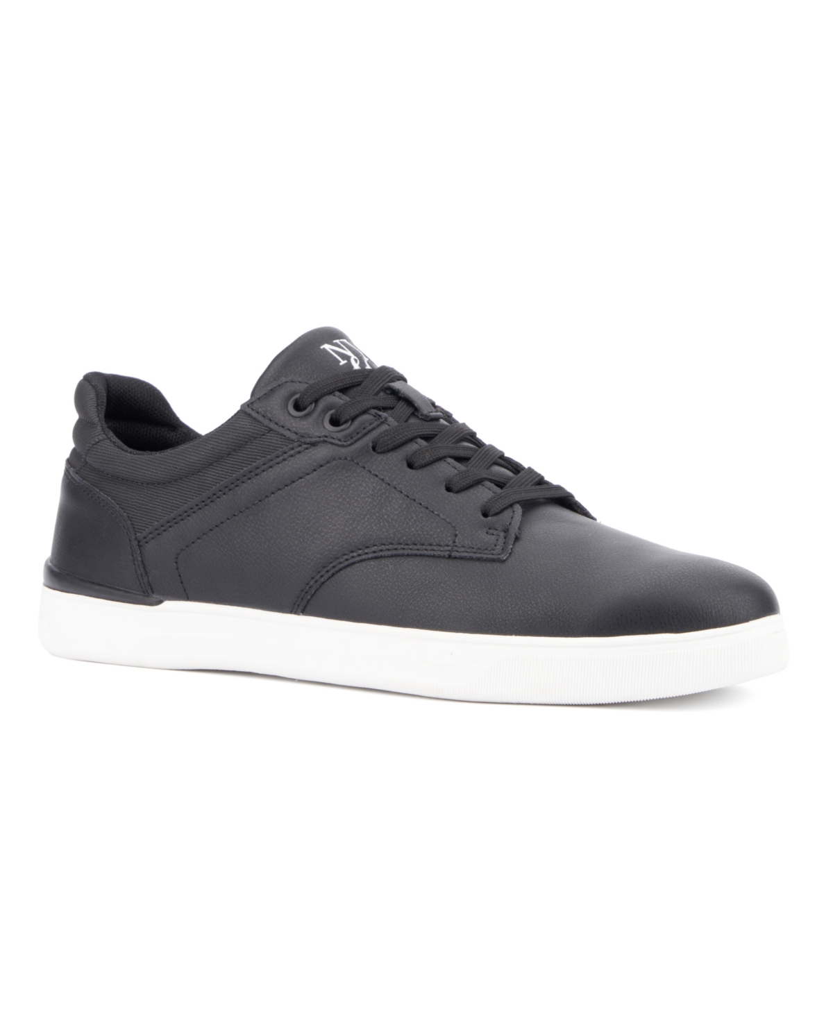 Shop New York And Company Men's Neriah Low Top Sneakers In Black