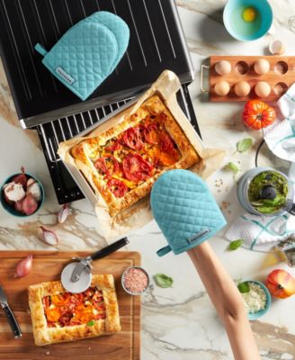 Asteroid Cotton Mini Oven Mitt, 2Pk, 5.5" x 8"