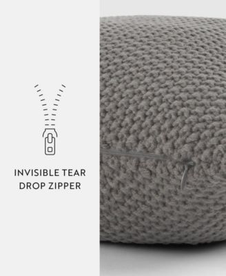 Stitch Knit Decorative Pillow, 20" x 20"