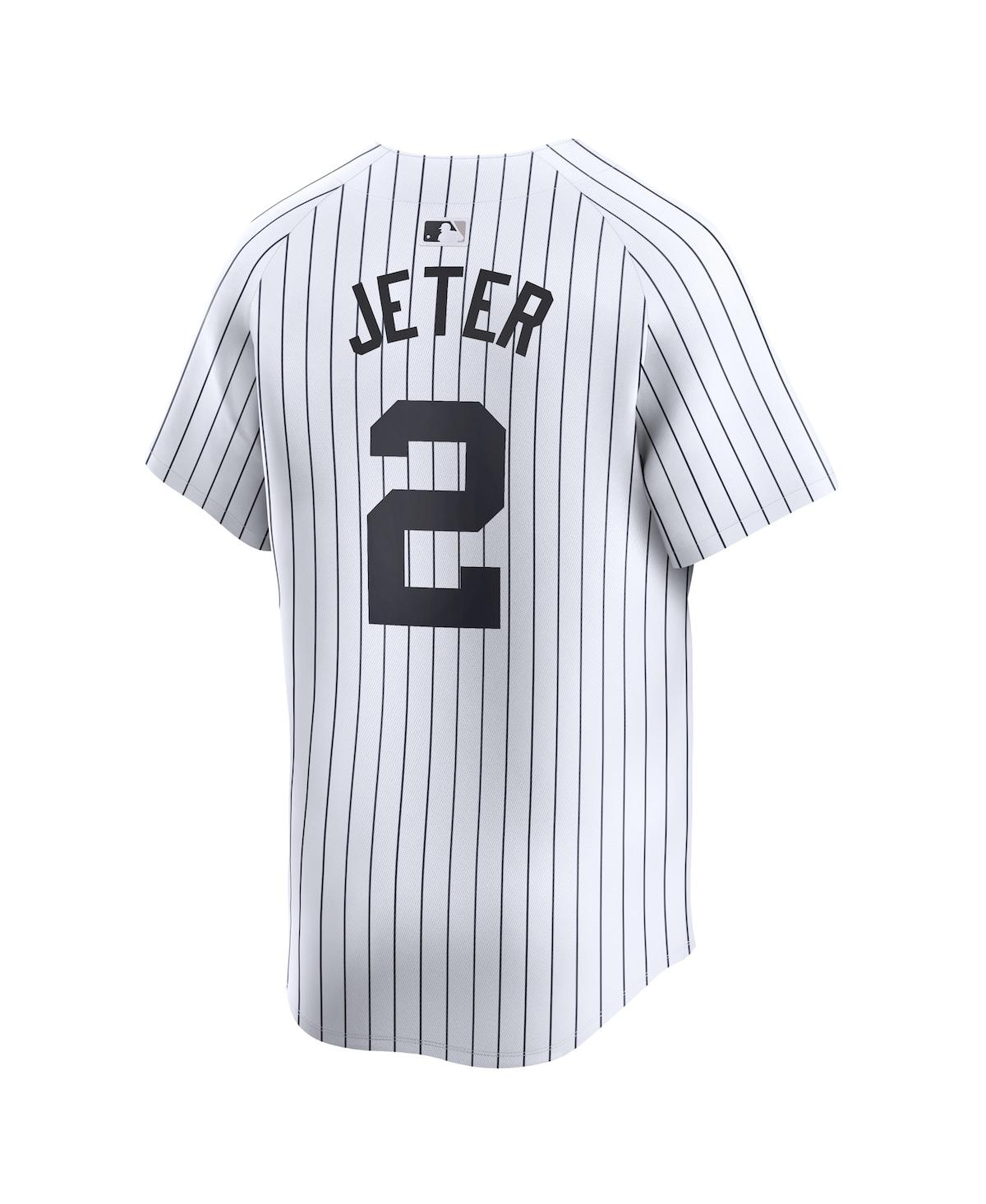 Men's Nike Derek JeterNew York Yankees Home Limited Player Jersey - White