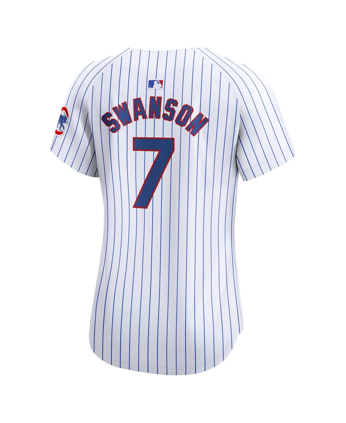 Women's Nike Dansby SwansonChicago Cubs Home Limited Player Jersey - White