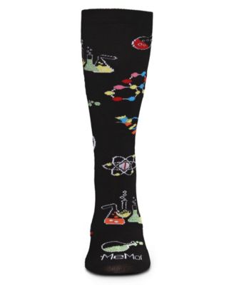 Men's Cool Science Geek Novelty Crew Socks