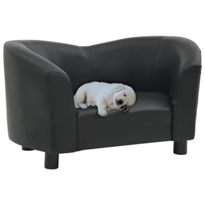 Dog Sofa 26.4"x16.1"x15.4" Faux leather (100% polyurethane)