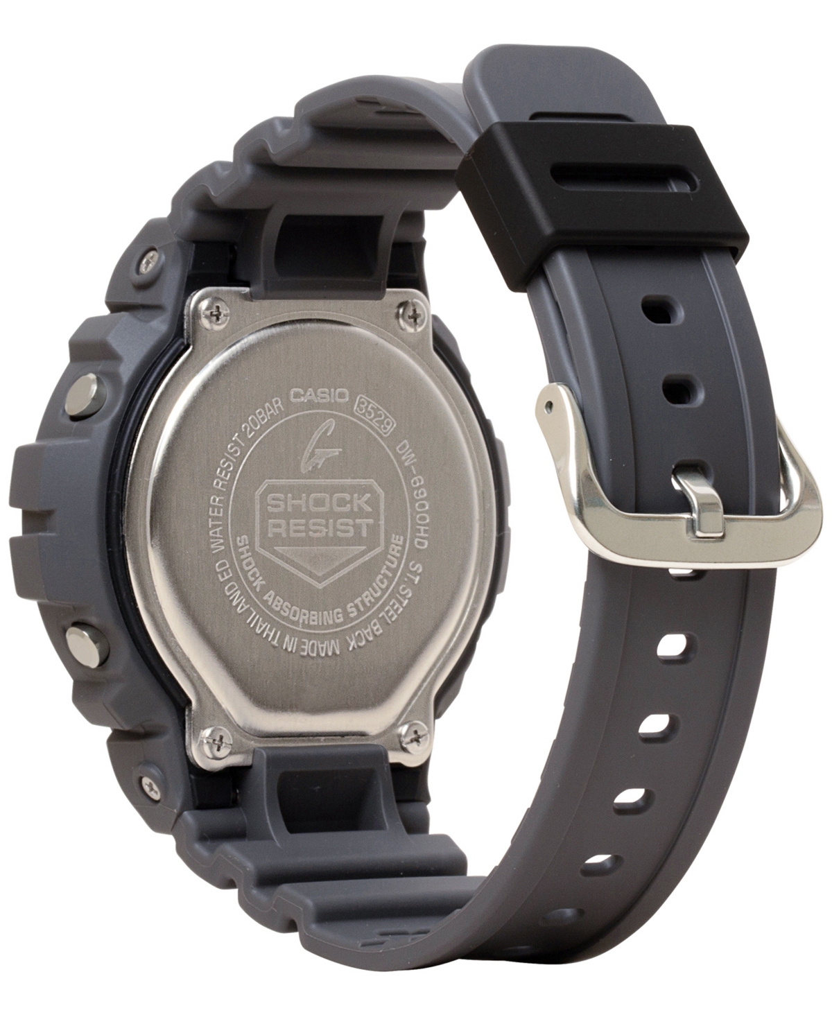 Shop G-shock Men's Digital Gray Resin Strap Watch 50mm, Dw6900hd-8 In Grey