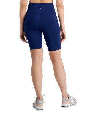 Женские компрессионные шорты ID Ideology с высокой посадкой, созданные для Macy's