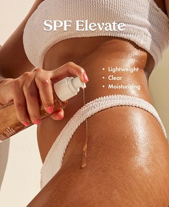 Golden Amber Sun Shield Body Glow Sunscreen SPF 30, 5 fl oz main image 1