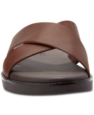 Men's Nantucket Cross Strap Slip-On Slide Sandals