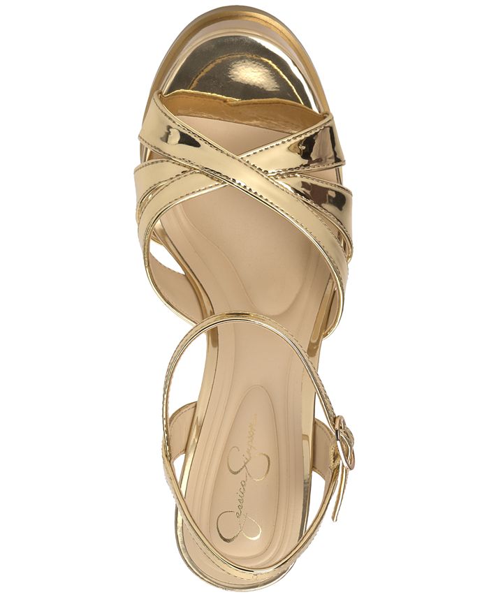 Nwot Jessica Simpson Giddings Glossy Black Platform Sandalssize85 67441398bfd9a6fafa5d900d