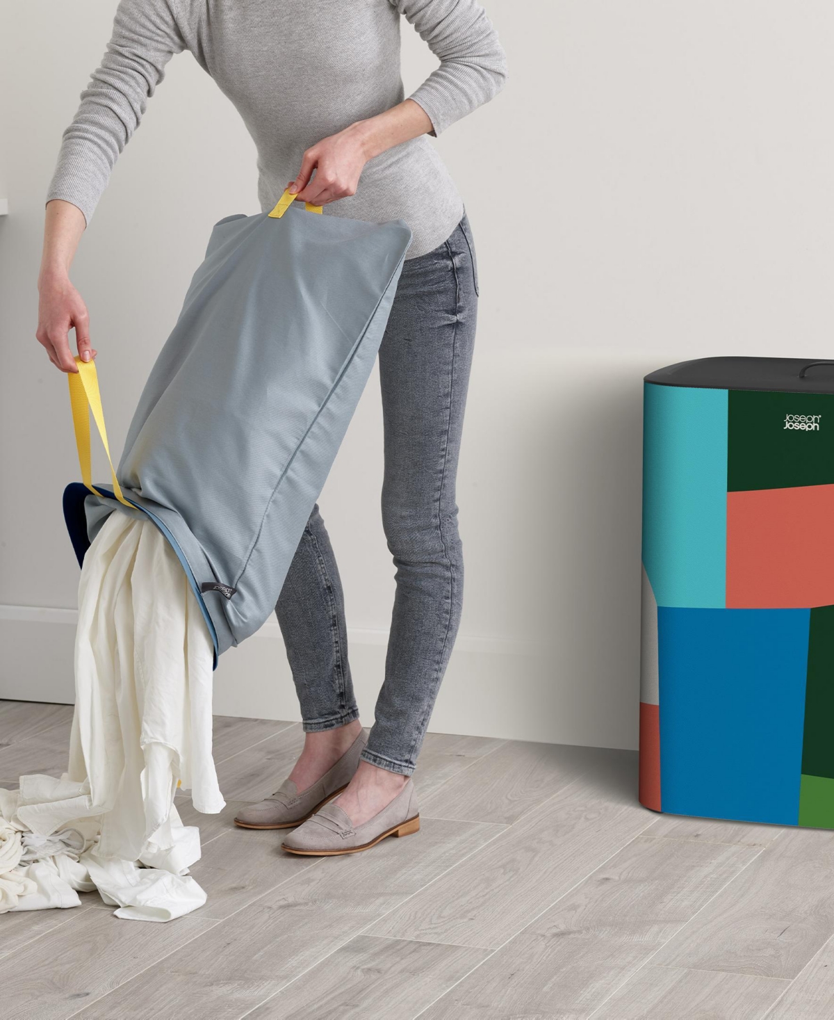Joseph Joseph Tota Laundry Separation Basket In Multi