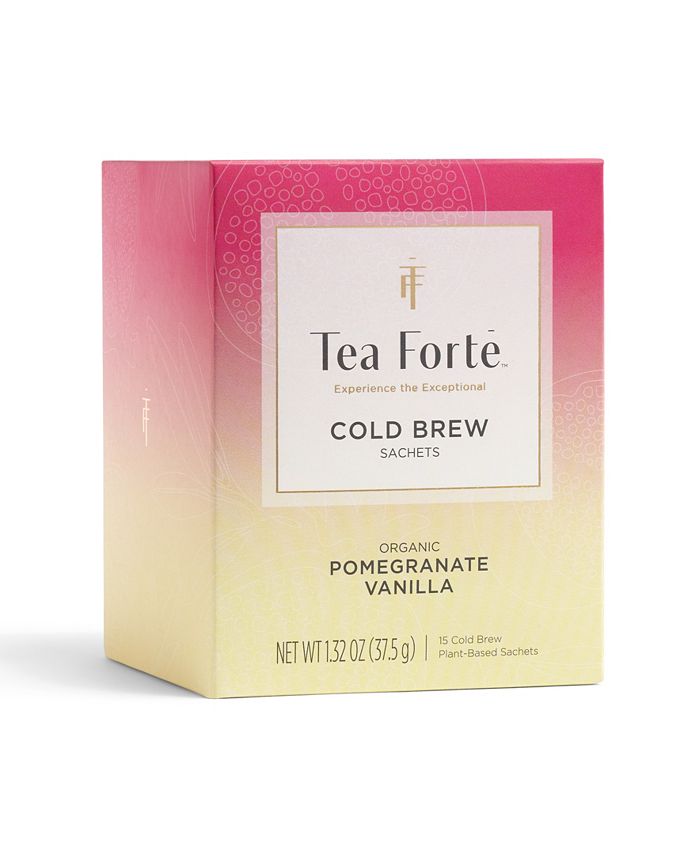 Tea Forte Cold Brew Duo and Poom Cup Tea Bundle, 4 Piece - Macy's