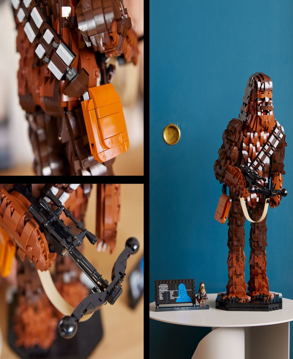 Shop Lego Star Wars Chewbacca Figure Building Set For Adults 75371, 2319 Pieces In Multicolor