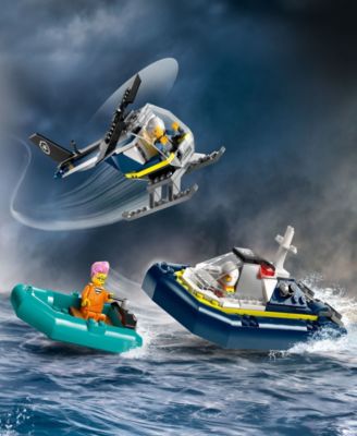 City Police Prison Island Building Toy 60419, 980 Pieces