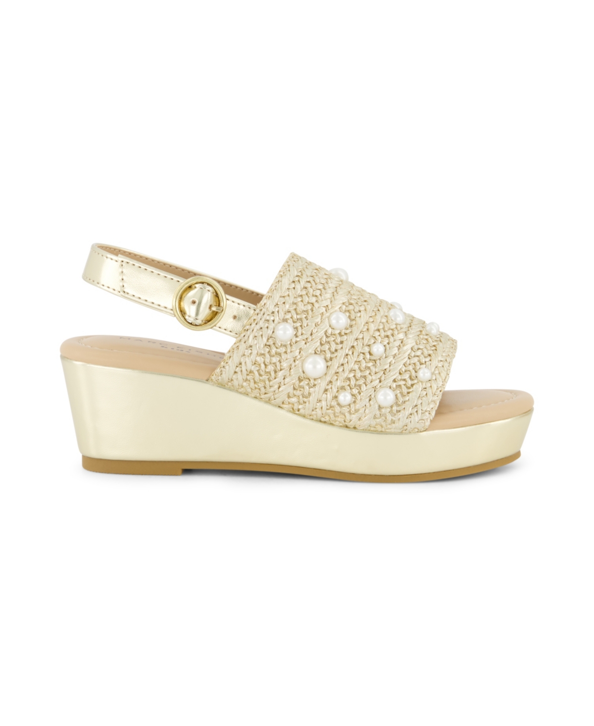 Marc Fisher Little and Big Girls Marren Weave Wedge Sandals
