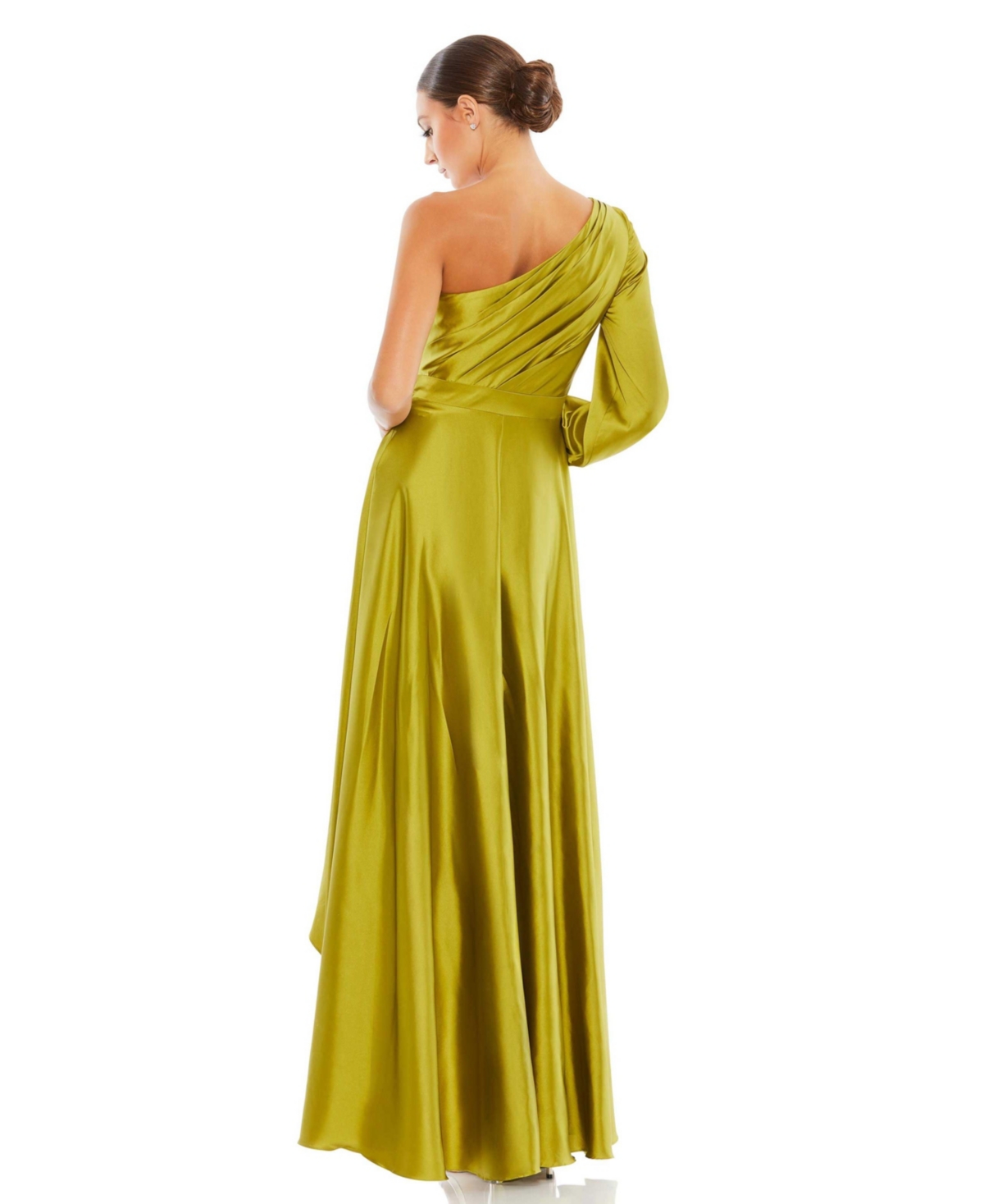 Women's Ieena High Low One Shoulder Flowy Gown