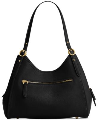 Bella Medium Leather Shoulder Bag