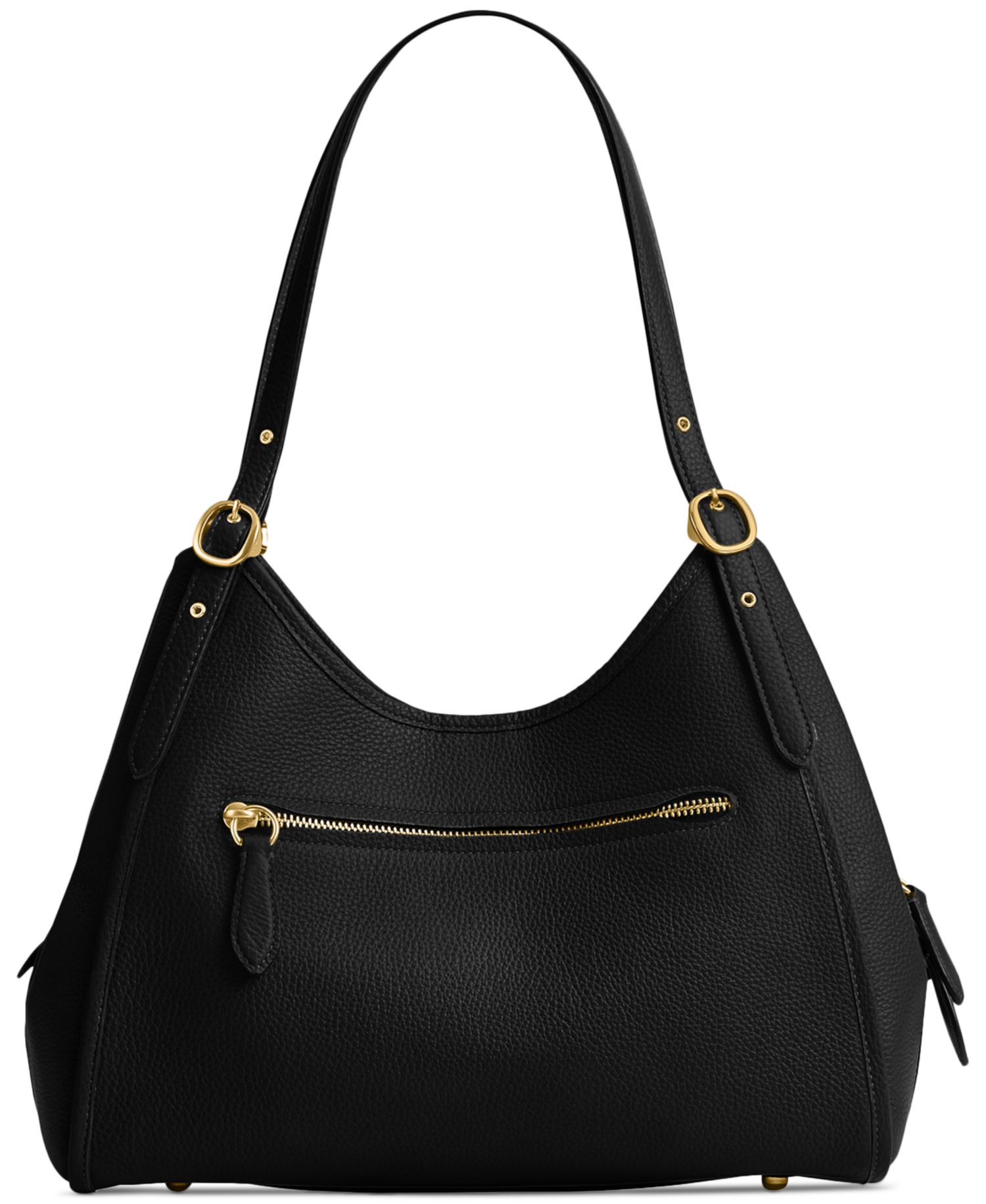 Bella Medium Leather Shoulder Bag