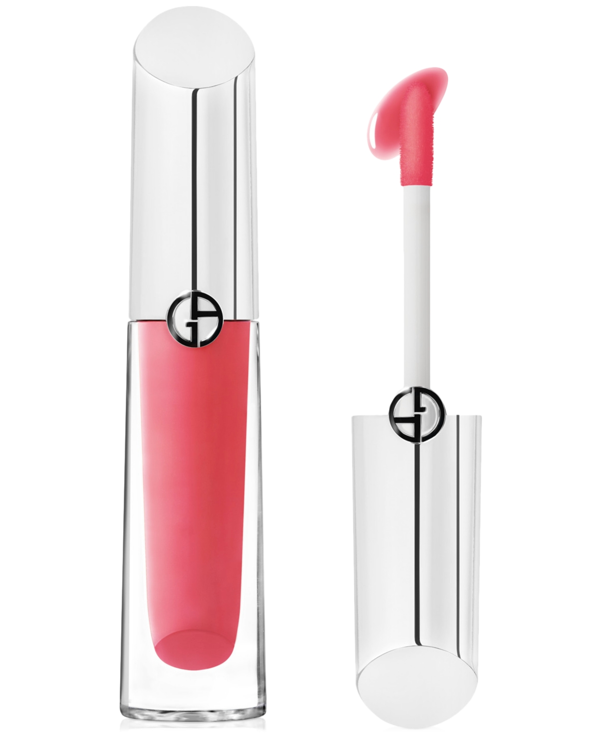 Shop Giorgio Armani Armani Beauty Prisma Glass Lip Gloss In - Candy Halo (classic Pink)