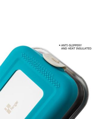 Stainless Steel Leak Resistant Container with Ms Lid and Silicone Sleeve