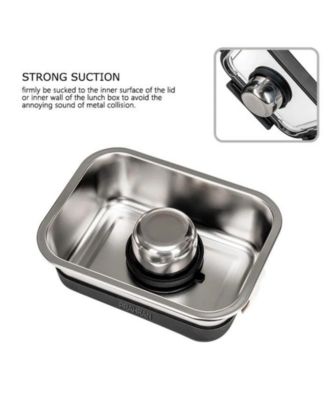 Fenger Stainless-Steel Sauce Box with Silicone Suction Lid