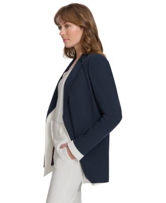Tommy Hilfiger Women's Layered-Look Notched Collar Jacket